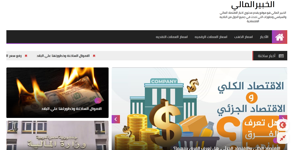 الخبير المالي